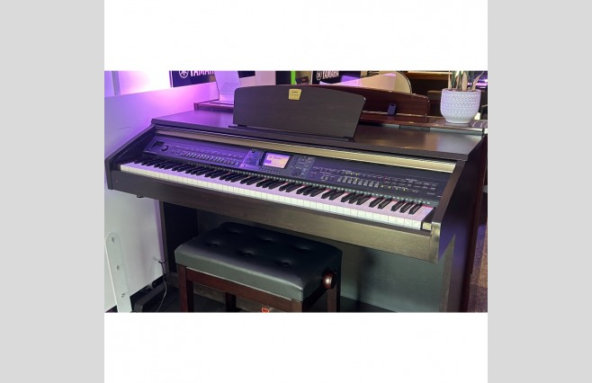 Used Yamaha CVP501 Satin Rosewood Digital Piano Complete Package (SN:BCQH01010) - Image 4